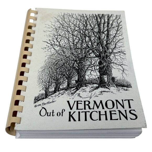 Out of Vermont Kitchens Cookbook Vintage Recipe Book Softcover - Picture 1 of 11